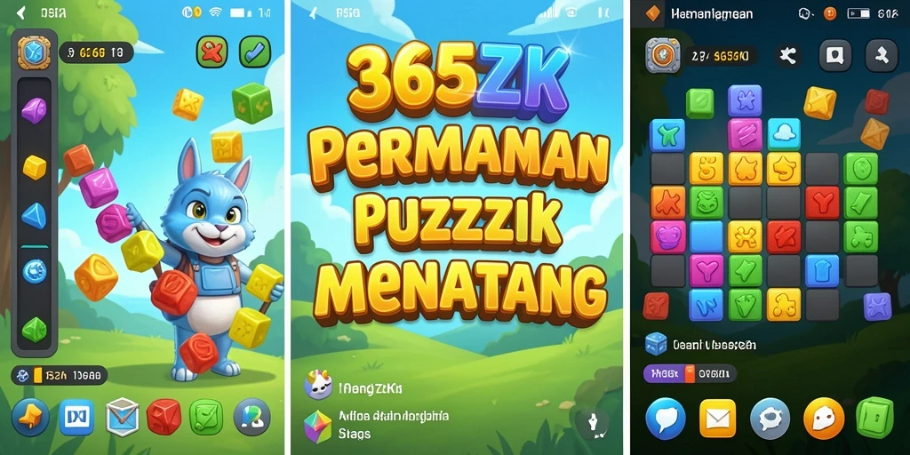 Tampilan gameplay menarik dari 365ZK yang menantang.