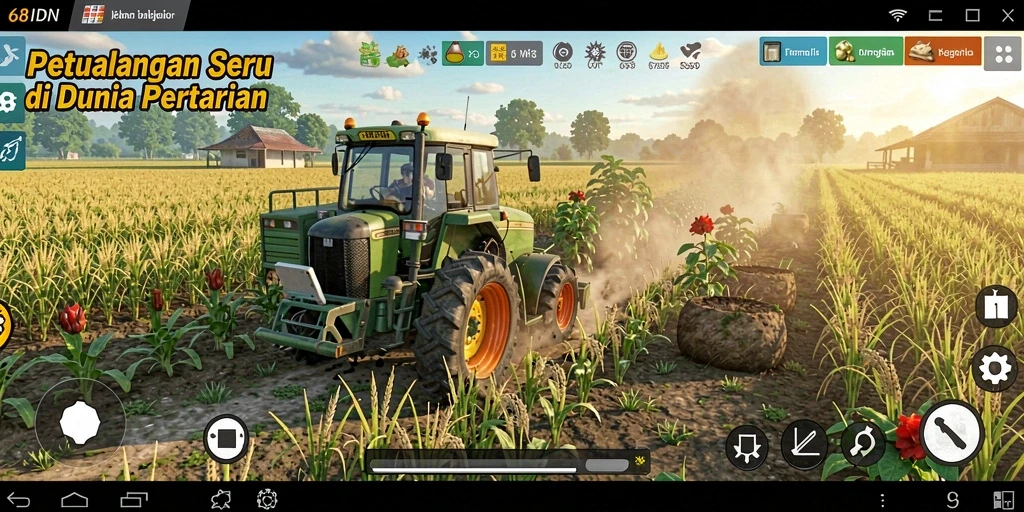 Screenshot gameplay Farming yang menarik dari 68IDN.