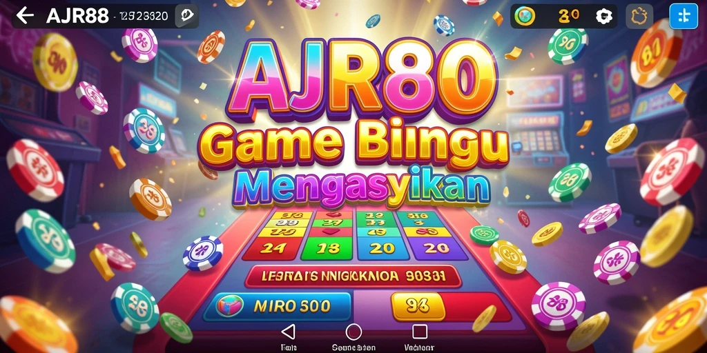 Tampilan gameplay Bingo AJR88 yang seru dan menantang.