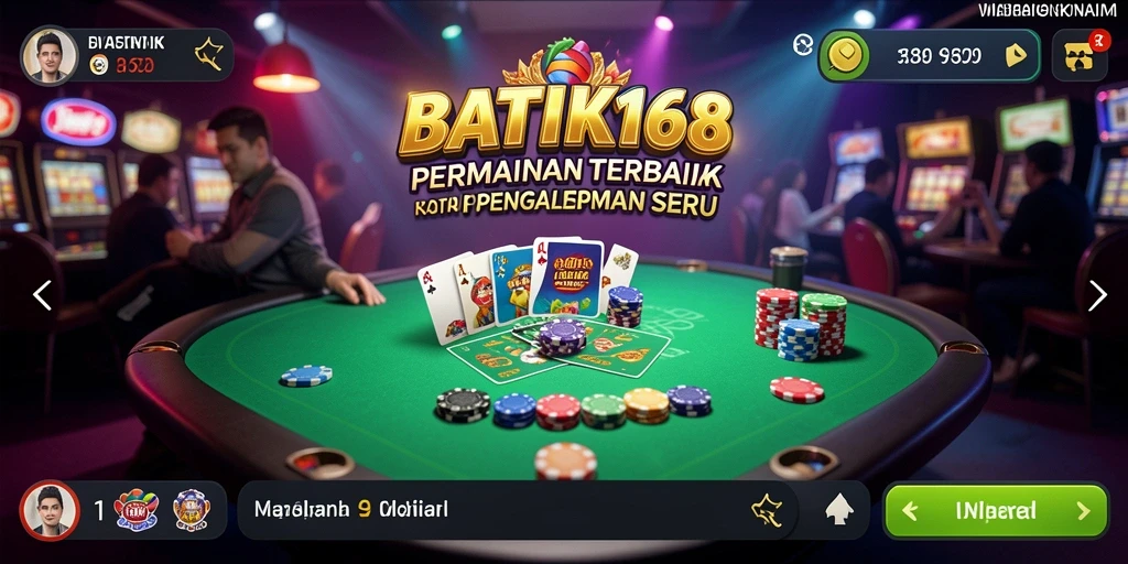 Gameplay seru dan interaktif dari BATIK168 di dalam aplikasi Kasino.