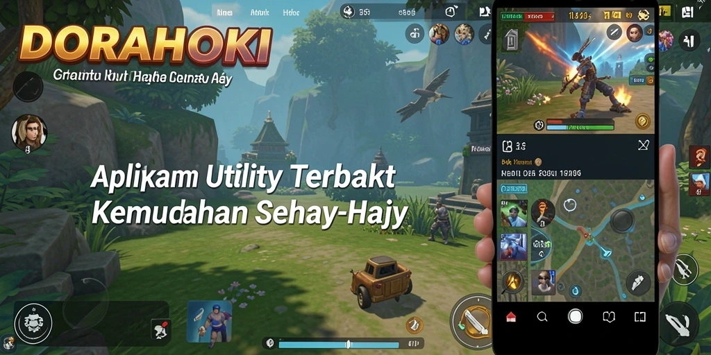 Tampilan aplikasi DORAHOKI dengan fitur pengelolaan tugas.