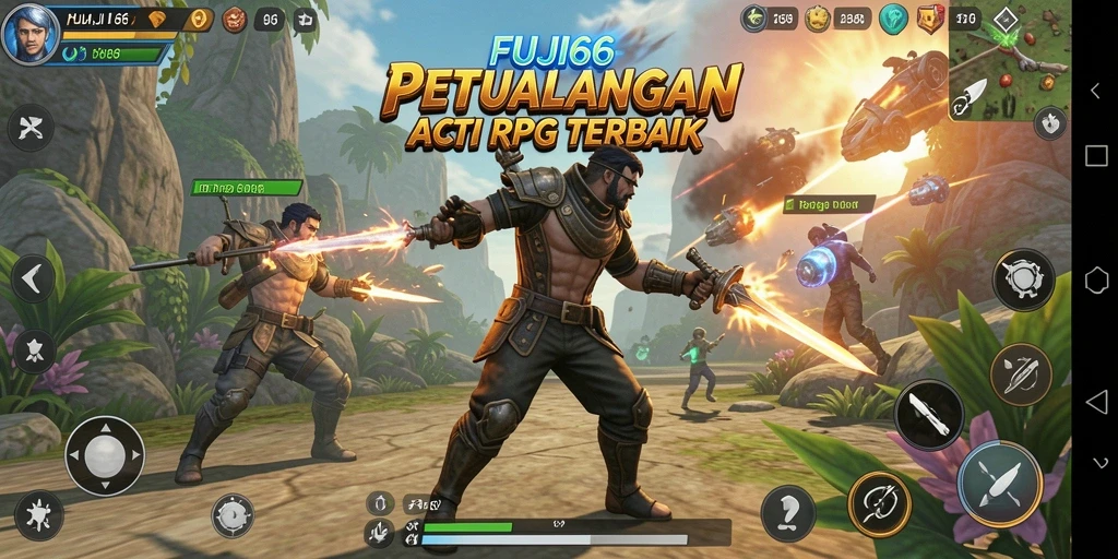 Tampilan aksi luar biasa dalam gameplay FUJI66 yang menegangkan.