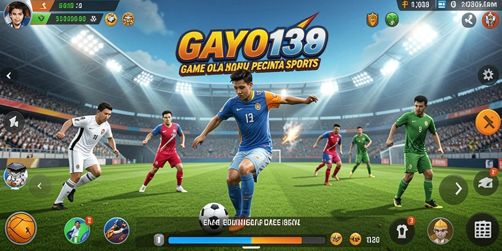 Tampilan menarik dari gameplay GAYO138 yang penuh aksi olahraga.