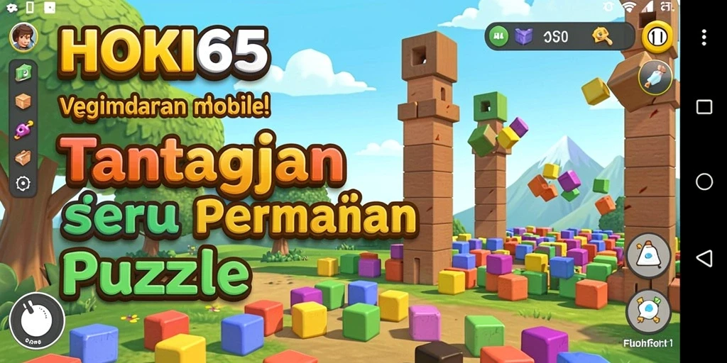 Tampilan gameplay HOKI65 yang seru dan menarik.