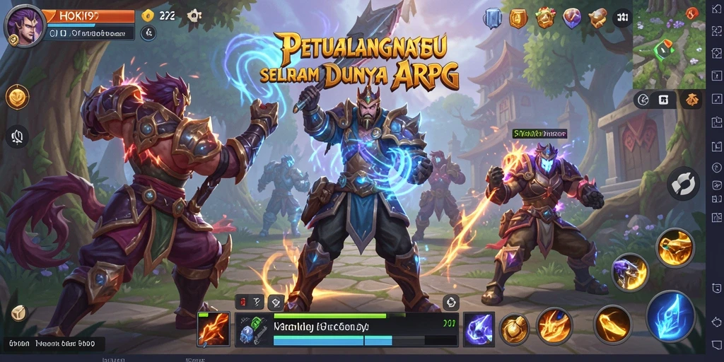 Tampilan menyeramkan dari pertarungan boss dalam HOKI99.