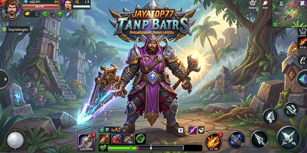 Gameplay seru JAYATOP77 dalam dunia ARPG yang luas.