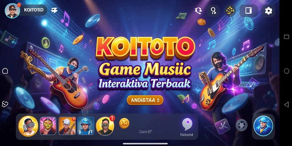 Tampilan gameplay KOITOTO yang interaktif dan menarik.