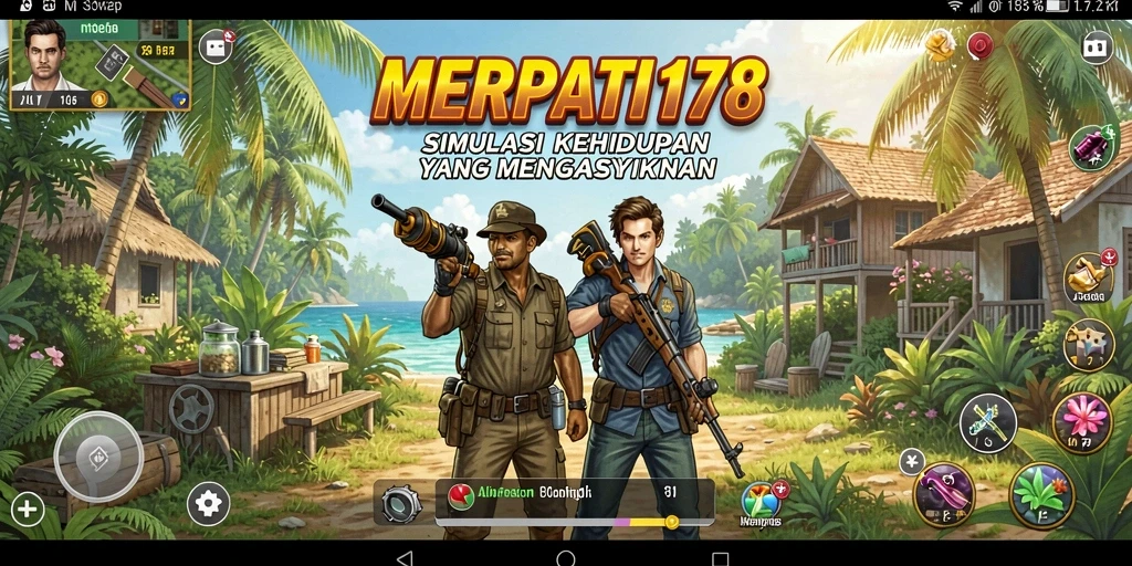 Tampilan gameplay MERPATI178 yang menarik dan dinamis.