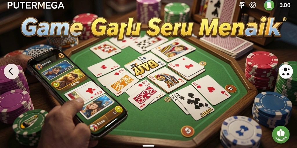 Tampilan menarik saat bermain Gaple di PUTERMEGA.