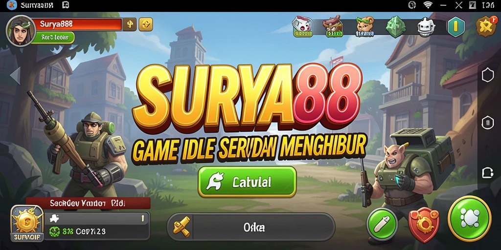 Tampilan gameplay SURYA88 yang seru dan menarik.