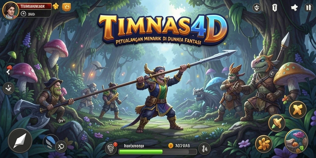 Screenshot gameplay seru TIMNAS4D dalam petualangan menantang.