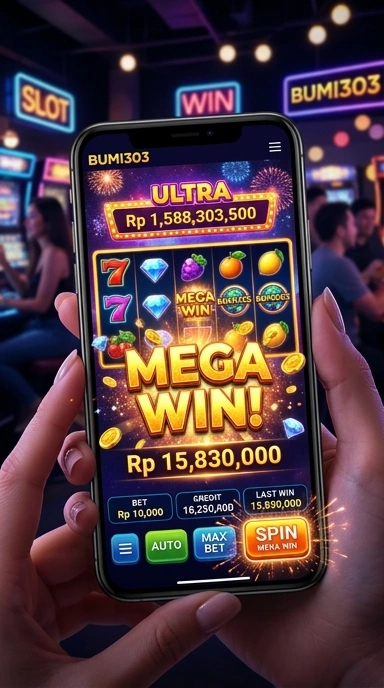 Pengguna menikmati kemudahan navigasi di aplikasi bumi303.